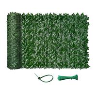 Haie Artificielle 0.5x2m/1.64 x 6.56ft,Décorer le jardin, la clôture, le balcon, la terrasse, le dernier choix
