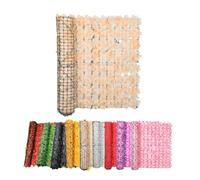 Haie Artificielle Mur Vegetal Artificiel Exterieur 50cm 100cm 200cm 300cm Brise-Vue pour Balcon Et Clôture Extérieure 100 Pcs Serre Cable Plastique(Orange,100x100cm/3.3x3.3ft)