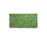 Haie artificielle - MUVOE - Haie brise-vue 300 x 150 cm - Vert clair - Feuillage type érable - PE et tissu