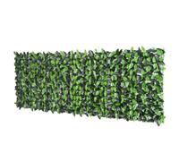 haie artificielle Outsunny PE 300x100cm Vert clair, Vert foncé
