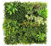 Haie artificielle Végétale Prairie color - Synthaietik - Plaque de 1M X 1M