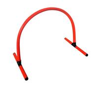 Haie d'agilité d'entraînement de football, équipement d'exercice portable en PVC pour exercices de contrôle de vitesse et de ballon, 55 x 24 x 40 cm