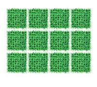 Haie de ficus de feuilles artificielles, panneaux muraux de protection de l'intimité, clôture de jardin, décoration murale, panneaux de haie de verdure décorative, panneaux de haie de verdure