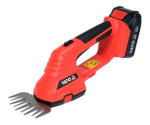 Haie et cisaillement d'herbe Yato YT-828355; 18 V; 1x2,0 Ah accu.