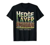Haie Rustique Britannique, Artisanat Rural, Patrimoine Britannique T-Shirt