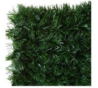 Haie végétale artificielle - 140 brins - vert thuyas - 1,5 x 3 m- LUX-2R JET7GA