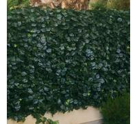 Haie végétale artificielle - vert foncé et vert tendre - 1,50 x 3 m - Duo JET7G