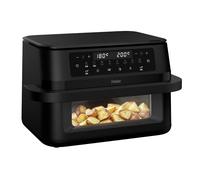 Haier Air Fryer Flex, XL 11L Séparateur, Fenêtre de contrôle, 8-en-1 : Friture à Air, Griller, Rôtir, Cuire, Réchauffer, Décongeler, Cuisson Lente, Fonction Sync. Compatible Lave-Vaisselle [HAF3ADW]