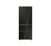 Haier FD 70 Series 3 HFR3718ENGB frigo américain Pose libre 402 L E Noir