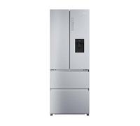 Haier French Door HFR5719EWMG Réfrigérateur/Congélateur/Total No Frost/Easy Access Tiroirs de congélation économise jusqu'à 30% d'énergie / 70 cm de large/MyZonePlus Distributeur d'eau avec
