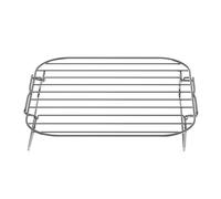 Haier Grille de Cuisson pour Air Fryer - Cuisson sur 2 niveaux - Diamètre 24,5 cm - Economie de Temps et d'Energie - en Acier Inoxydable - Accessoire pour Air Fryer