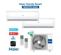 Haier H2U14TAAOUT+ HAS09TAB + HAS12TAB Ensemble Climatiseur DualSplit Trendy 202