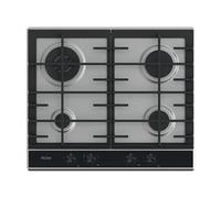 Haier Series 4 HAHG6BR4XH Acier inoxydable Intégré 59.5 cm Gaz 4 zone(s)