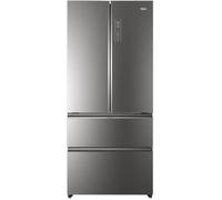HAIER HB18FGSAAA - Réfrigérateur congélateur - Multi-portes - 508L (351+157) - Total No Frost - E - L83 x H190 cm - Inox