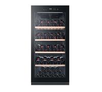 Haier HWS116GAE Refroidisseur de vin compresseur Pose libre Noir 116 bouteille(s)