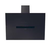 Haier I-Link HADG9CBS4BWIFI Hotte aspirante décorative 90 cm, WiFi, puissance 937 m3/h, 270 W, 5 vitesses, 63 dB, filtres à charbon, 2 filtres anti-graisse, lumière LED, verre noir