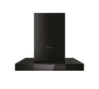 Haier I-LINK HATS6DS46BWIFI Hotte murale, 60 cm, avec commande tactile, 5 niveaux de puissance, fonction booster, minuterie, fonction Wi-Fi, noir