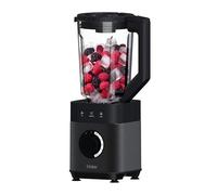 Haier I-Master Serie 5 Blender avec Broyeur à Glace, Smoothie, 5 Vitesses Variables, Fonction Pulse, Auto-Nettoyage, Bol en Verre 1.7L, Bouteille Personelle 0.6L, 1200W [Noir]