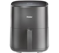 Haier Friteuse sans huile Air Fryer Compact 5L - 4–6 pers, Écran tactile LED, 6 programmes, Gris
