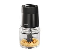Haier I-Master Series 5 Mini-Hachoir, Puissant 550W, 2 Vitesses, Hachoir de Légumes, Base Antidérapante, Bol en Verre de 0,5L [Noir]
