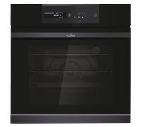 Haier I-Message Serie 4 HWO60SM5B9BH Four pyrolyse - Multi-niveaux, 70L, 9 fonctions, Wi-Fi + BLE, Sonde thermique, Climatech, Double éclairage latéral, Noir, Classe A+
