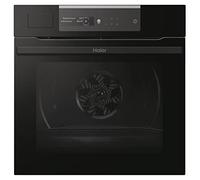 Haier I-Message Steam Series 2 HWO60SM2S9BH - Four multifonction - Fonction vapeur, nettoyage pyrol, connectivité Wi-Fi, 70 L, 15 fonctions, interface tactile, éclairage latéral, noir