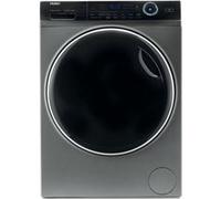 Haier I-Pro Series 7 HWD120-B14979S - Machine à laver séchante - largeur : 59 cm - profondeur : 60 cm - hauteur : 85 cm - chargement frontal - 12 kg - 1400 tours/min - argent Argent G