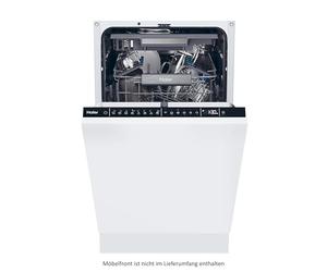 Haier I-PRO SHINE SERIE 4 XI1C3TB2FB Lave-vaisselle entièrement intégré, 45 cm, 11 couverts, fonction Wi-Fi, tiroir à couverts, panier supérieur réglable en hauteur avec Easy-Click/Aquastopp