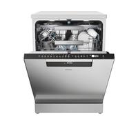 Haier I-Pro Shine Série 7 Lave-vaisselle autonome installation 60 cm, 16 couverts, 10 programmes, classe A, lavage Flex Zone, application hOn, HxLxP 85 x 59,7 x 59,8 cm, inox - XF 6A0M4PDX