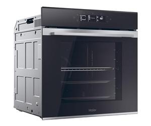 Haier ID Série 2 H6 ID25G3HTX Four encastrable/niche 60 cm Volume 78 l / 18 fonctions avec AirFry/Wi-Fi/chauffage à air chaud avec grill/nettoyage par hydrolyse