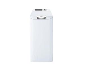 HAIER - Lave-linge Top - Machine à laver 6kg/1400 trs min 15 Programmes - Départ différé, 2 programmes rapides, Silencieux - Blanc -86x41x60 cm - Modèle RTXSGP46TMSCE-47