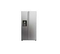 Haier SBS 90 Serie 5 HSW79F18CIMM frigo américain Pose libre 601 L C Platine, Acier inoxydable