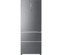haier réfrigérateur combiné 70cm 431l nofrost platinium a3fe743cpj [EEK: E]
