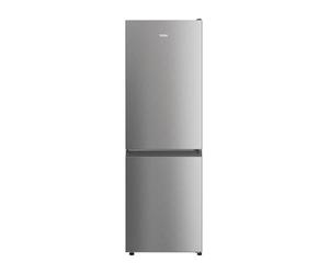 Haier Réfrigérateur-congélateur 2D 60 Series 1 HDW1618DNPK avec façade en acier inoxydable/Total No Frost/Smart hON/HumidityZone/Capacité utile XXL/Silencieux seulement 36 dB(A) / Inox