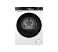 Haier Sèche-linge à pompe à chaleur 9 kg I G5 série I I AI Power Inverter Moteur automatique et hygiénique, tambour doux, application Wi-Fi & hOn I HD90-C33657U1
