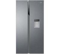 HAIER Series 3 HSR3918EWPG Réfrigérateur américain - 521 L (330+191) - Total No Frost - Classe E - Silver