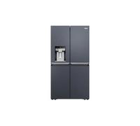 Réfrigérateur multi portes Cube 90 Series 7 - Haier HCR7918EIMB - Classe E - No Frost - Pose Libre - 601L (réfrigrateur 323L + congélateur 278L) - Noir brossé