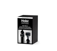 Haier Pack D'Accessoires à Vin - Pompe vide air électrique, conservez votre Bouteille jusqu'à 7 jours après ouverture - Thermomètre à vin, Indicateur de Température pour un service optimal