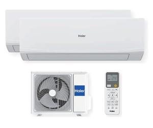 Haier Sphera Climatiseur Dual 9000+12000 BTU, R32, Inverter, Self Clean, UVC Pro, Écran LED, Wifi intégr