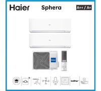 Haier Sphera Cond Conditioner Dual 9000+12000 Inverter Avec Wi-Fi Intégr
