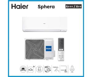 Haier Sphera Conditionneur 12000BTU Inverter R32 WiFi Intégr