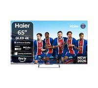 Haier Téléviseur H7 QLED 4K 65" avec Fire TV, Contrôle Vocal à Distance | Sound by KEF, Qualité d’image IA, Dolby Atmos, Gaming Accelerator 240 Hz DLG, HDR10+, Dolby Vision IQ, AMD FreeSync™ Premium