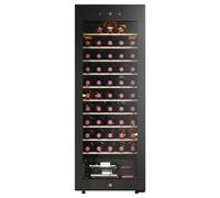 Haier Wine Bank 50 Serie 3 HWS58GGH1 Pose libre Noir 58 bouteilles