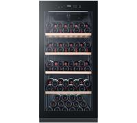 Haier Wine Bank 60 Serie 3 HWS116GAE Refroidisseur de vin compresseur Pose libre Noir 116 bouteilles