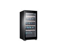 Haier Wine Bank 60 Serie 3 WS105GA Refroidisseur de vin compresseur Pose libre Noir 105 bouteille(s)