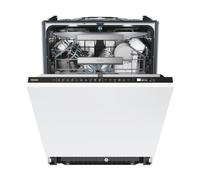 Haier I-PRO Shine SERIE 6 | XI 4A4M4PB / Lave-vaisselle entièrement intégré 60 cm / 14 couverts/fonction Wi-Fi/tiroir à couverts/résultats de nettoyage et de séchage améliorés