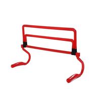 Haies De Vitesse Lot de 6 Haies d'entraînement Football Portables, d'agilité, Vitesse pliométriques, Barre Saut Pliable et réglable(6Pcs Red)