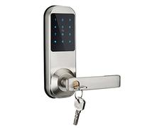 HAIFUAN Verrouillage numérique Bluetooth à écran tactile, déverrouiller par application, code, carte et clé(HFAM10B-NB-R)