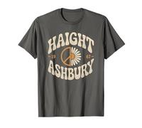 Haight Ashbury 1967 Hippie années 60 Peace Flower Retro Vintage T-Shirt