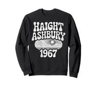 Haight Ashbury 1967 Hippie Coucher de Soleil San Francisco Boho Rétro Sweatshirt